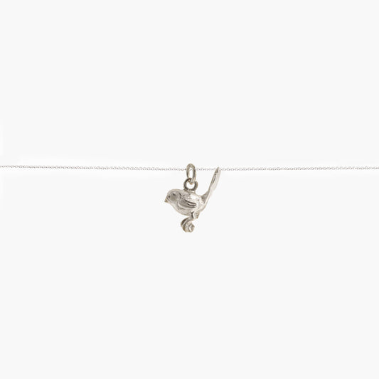 Fantail Sterling Silver Charm for Charm Bracelet