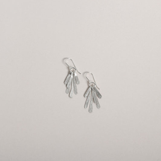 Flutter Drop Sterling Silver Earrings