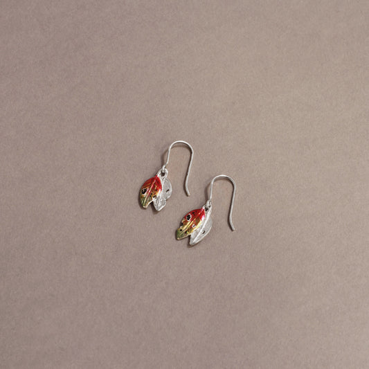 Pohutukawa Leaf Earrings