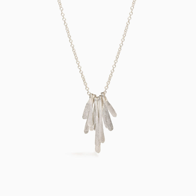 Sterling Silver Flutter Necklace