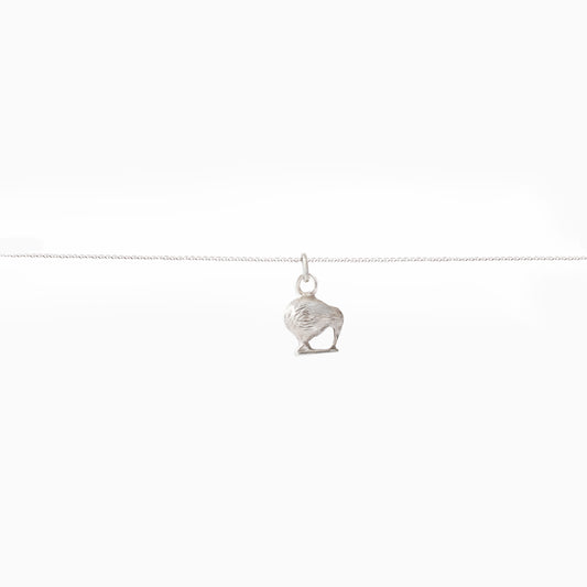 NZ Kiwi Sterling Silver Charm for Charm Bracelet