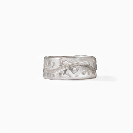 Organic Sterling Silver Ring