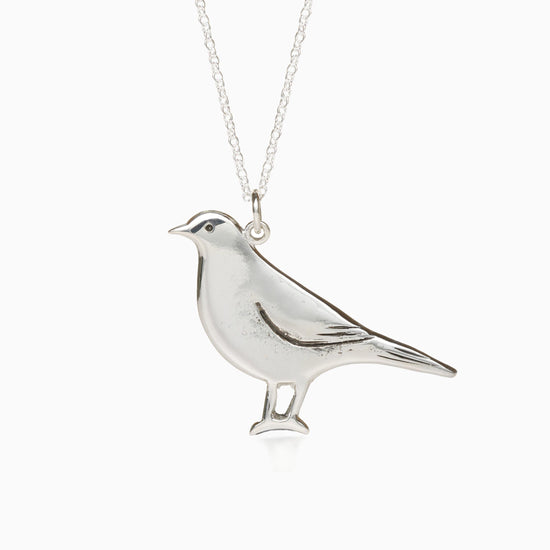 Blackbird Sterling Silver Necklace