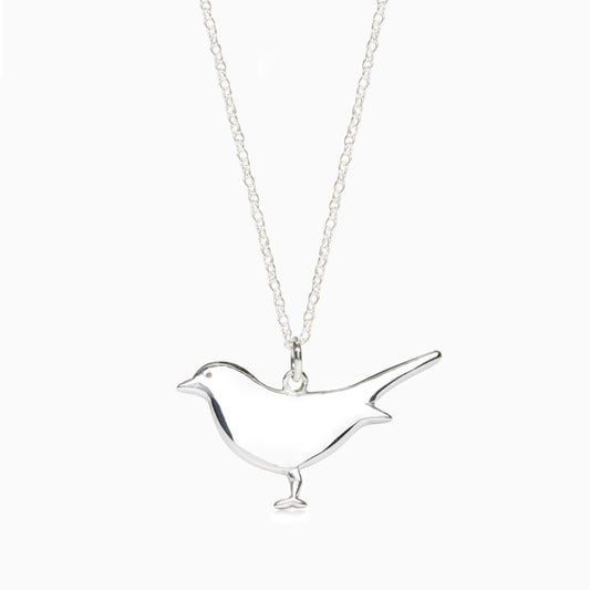 Blackbird Petite Sterling Silver Necklace