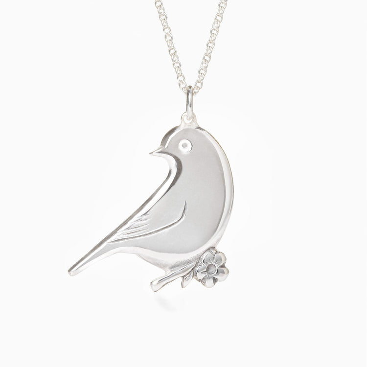 Waxeye and Manuka Sterling Silver Necklace